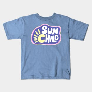 Sun Child (Pastels) Kids T-Shirt